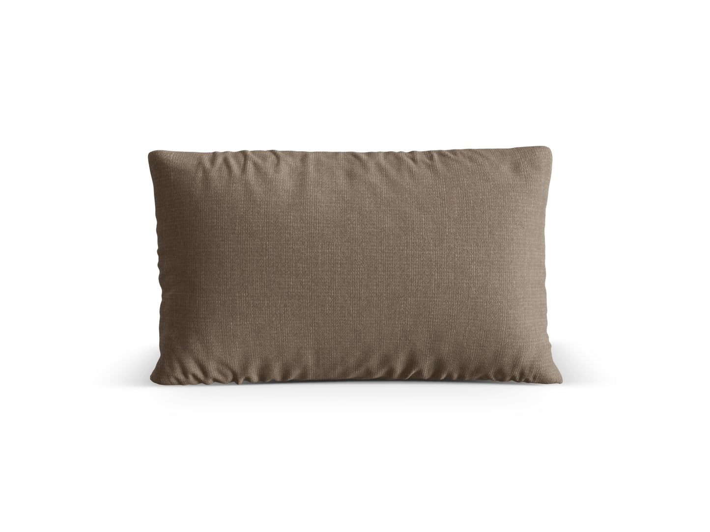 Kissen Strukturstoff Beige Nuria — Cappuccino