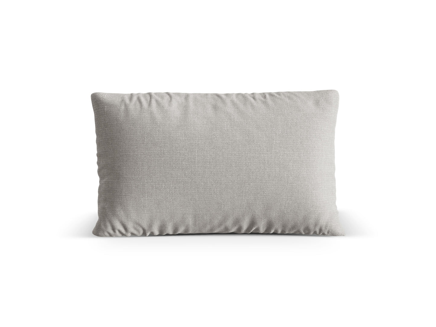 Kissen Strukturstoff Beige Nuria — Light Grey