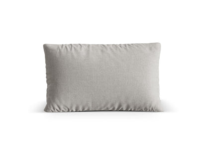 Kissen Strukturstoff Beige Nuria — Light Grey