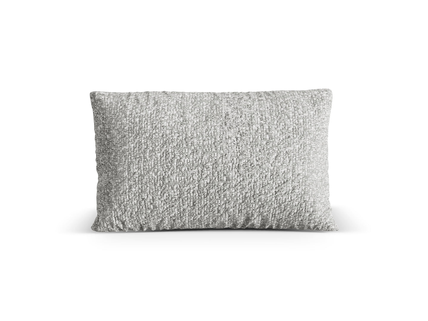 Kissen Bouclé Anthrazit Nuria — Silver