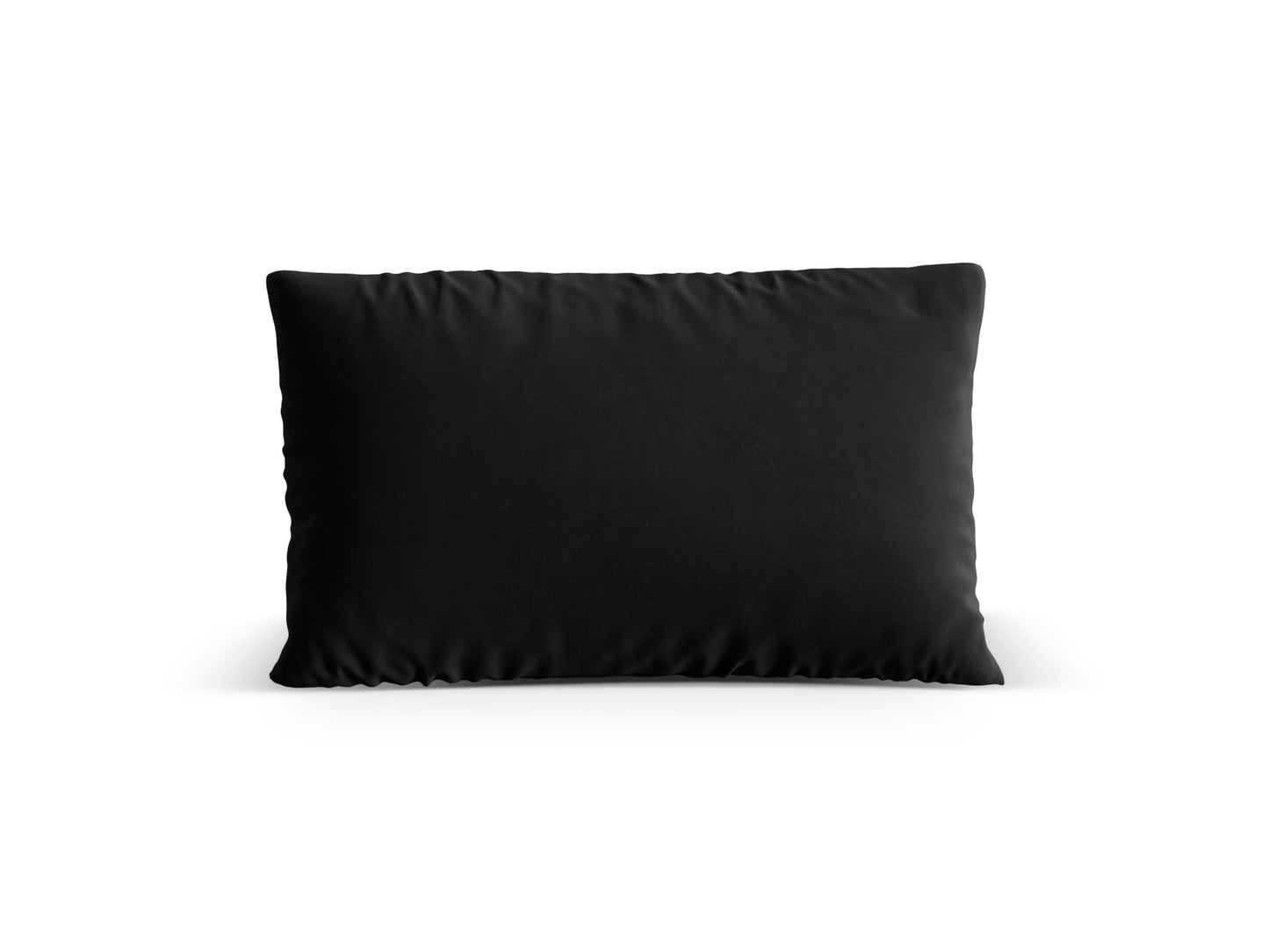 Kissen Samt Beige Nuria — Black