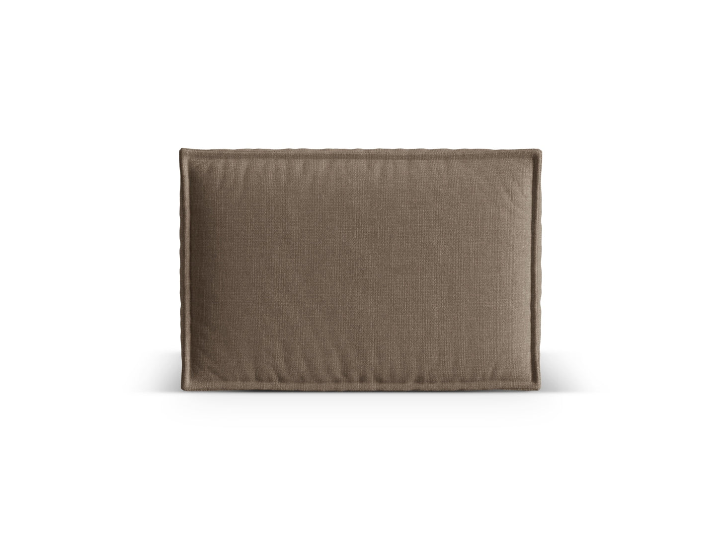 Kissen Strukturstoff Beige Nuria — Cappuccino