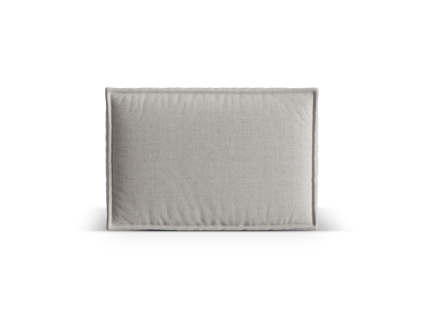 Kissen Strukturstoff Beige Nuria — Light Grey