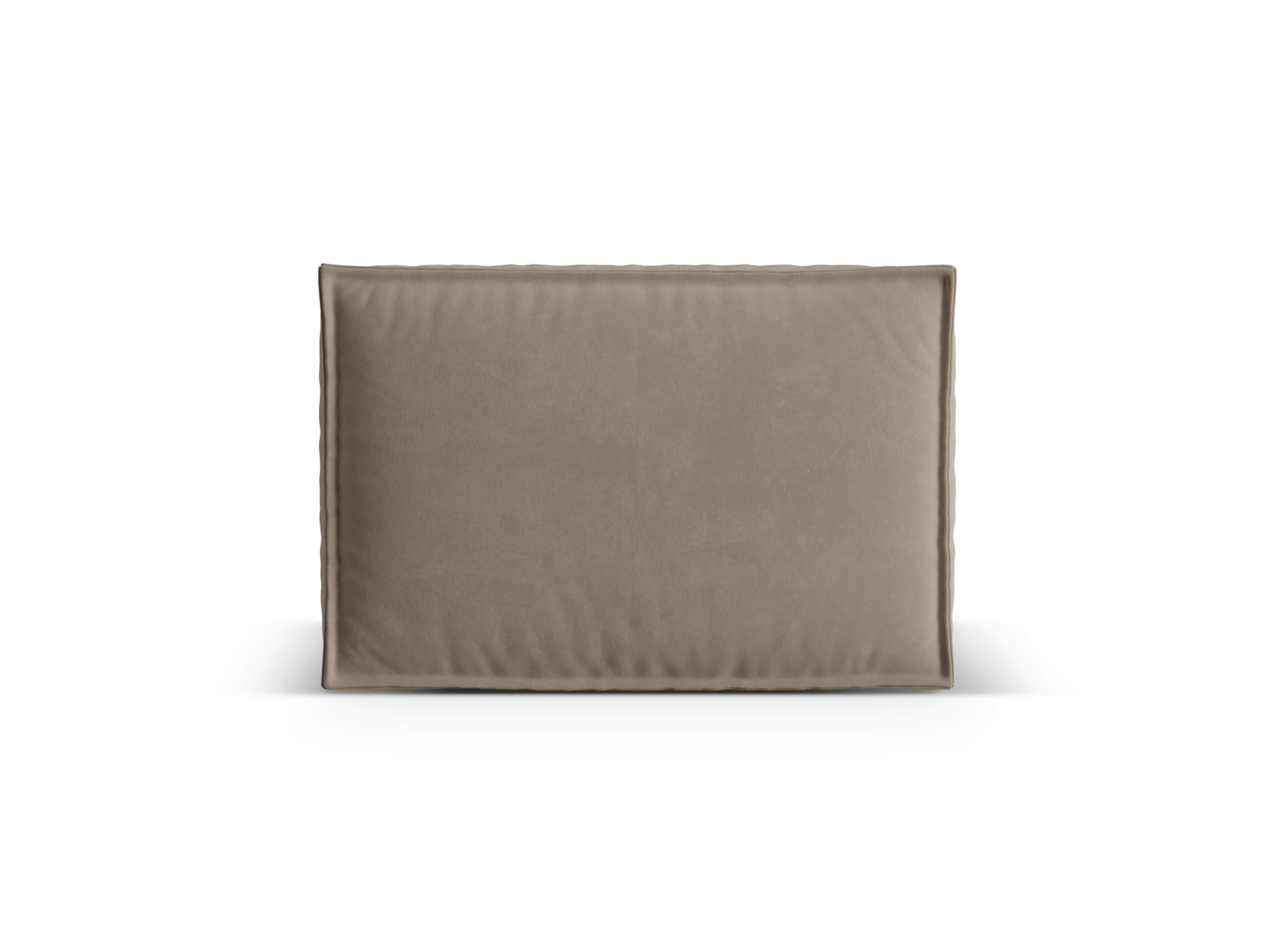 Kissen Samt Beige Nuria — Warm grey