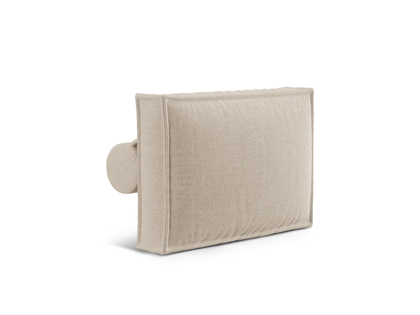 Kissen Strukturstoff Beige Nuria — Detailansicht