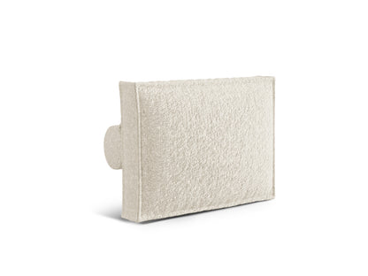 Kissen Bouclé Anthrazit Nuria — Beige