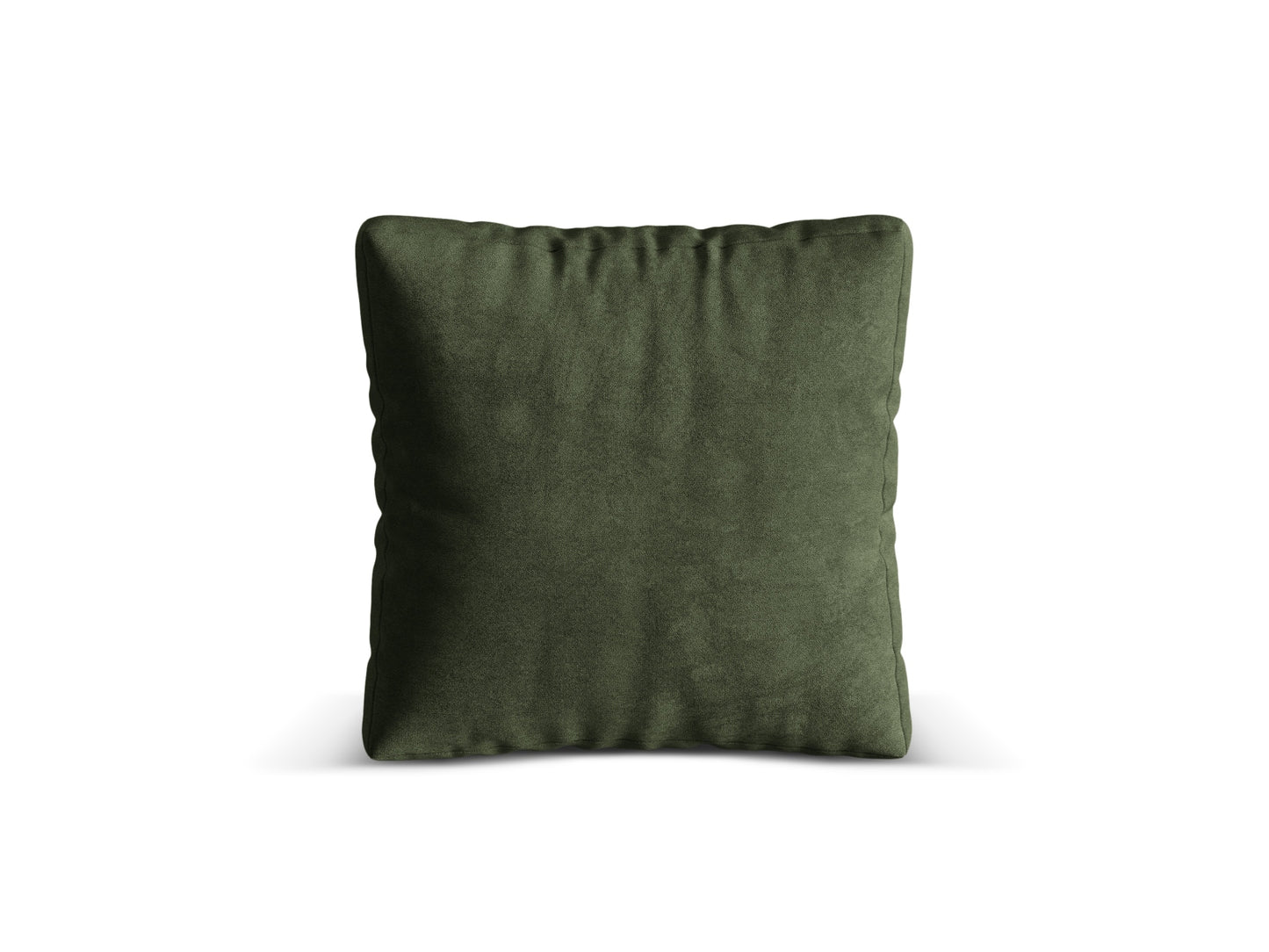 Kissen Samt Dunkelbeige Martina — Green