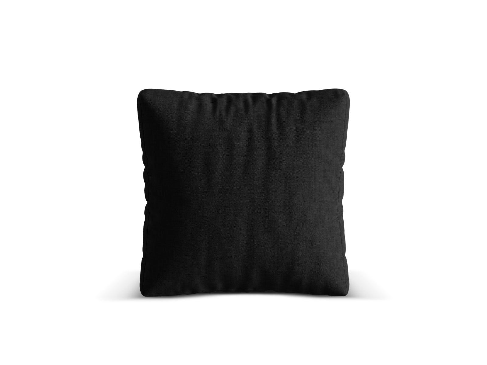 Kissen Strukturstoff Schwarz Martina — Black