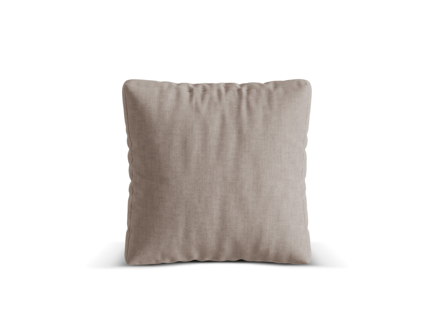 Kissen Strukturstoff Schwarz Martina — Dark Beige