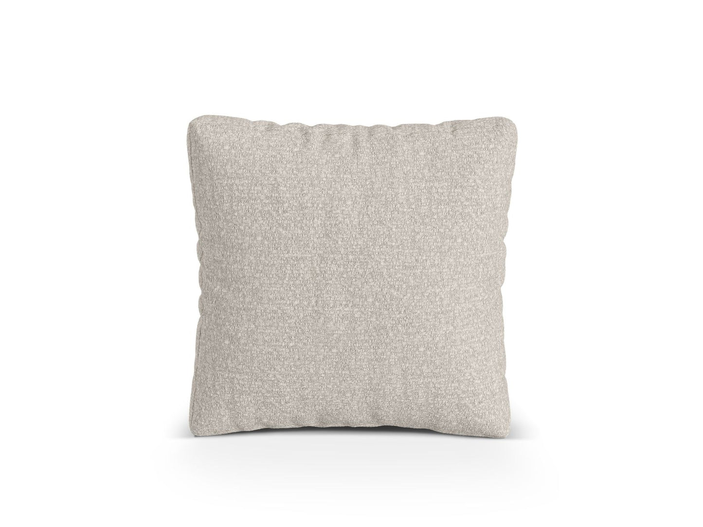 Kissen Bouclé Anthrazit Martina — Beige