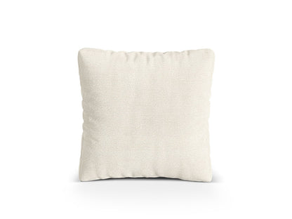 Kissen Bouclé Anthrazit Martina — Ivory