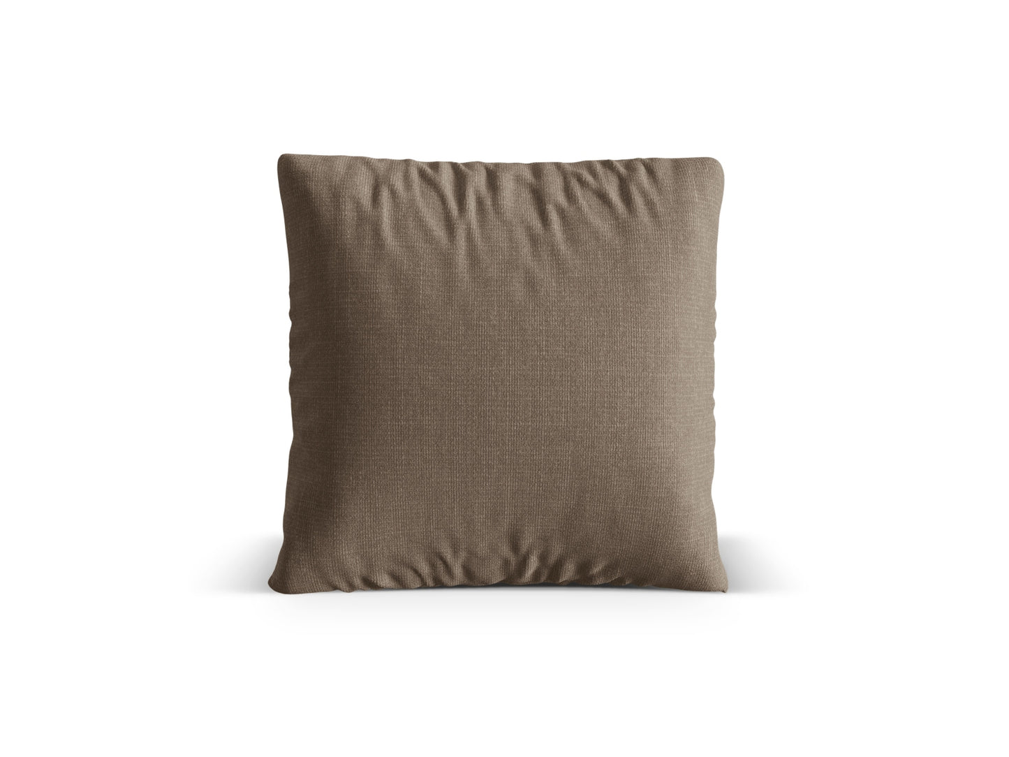 Kissen Strukturstoff Beige Nuria — Cappuccino