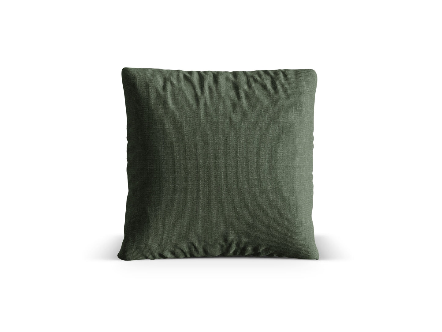 Kissen Strukturstoff Beige Nuria — Moss Green
