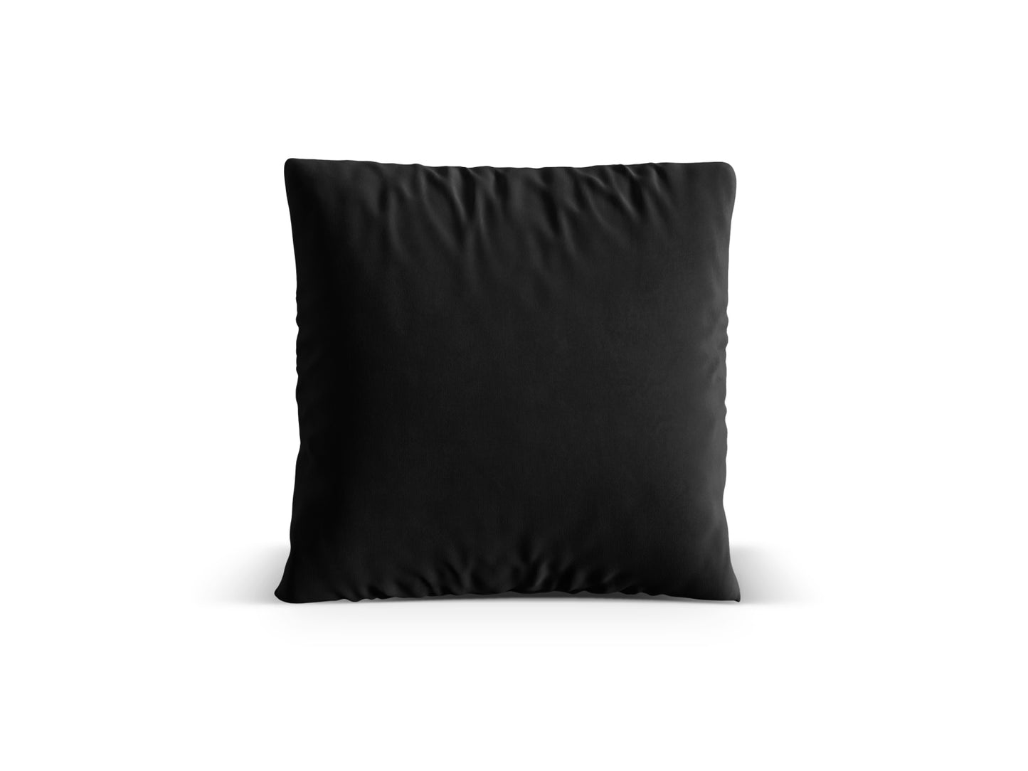 Kissen Samt Beige Nuria — Black