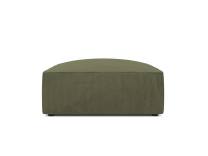 Pouf Cord Schwarz Ruby — Dark Grey