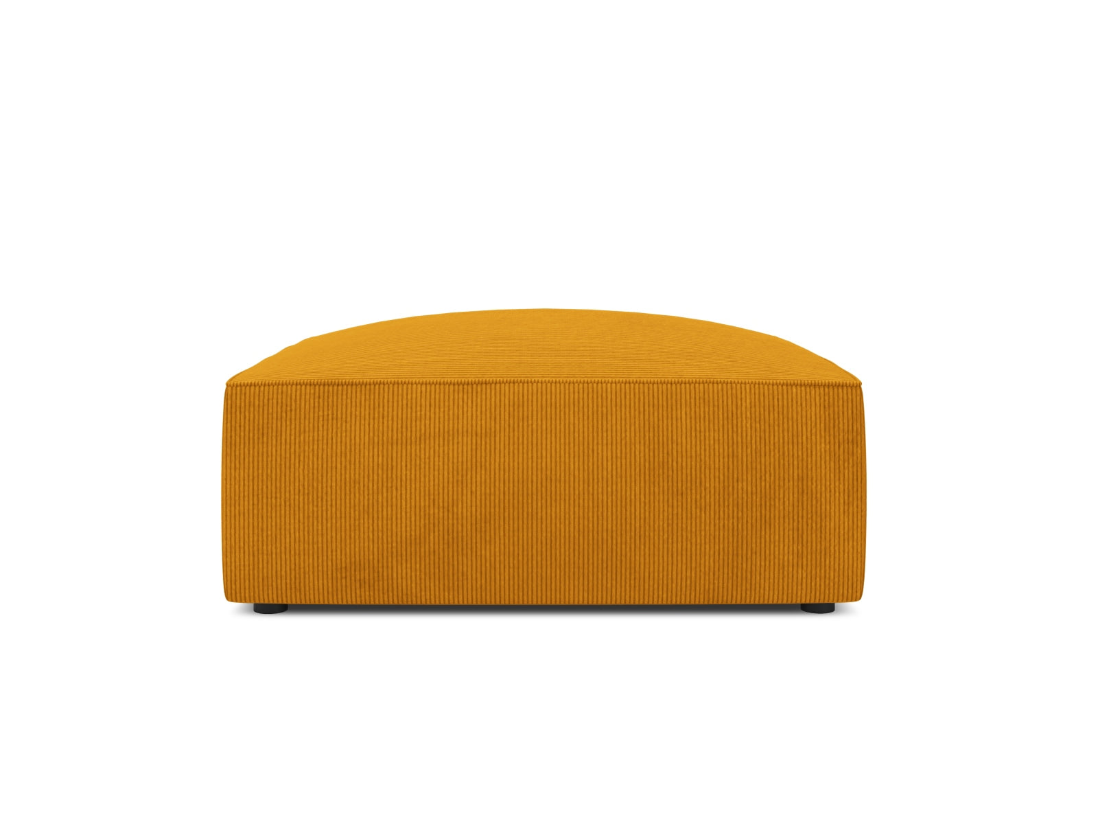 Ruby Pouf, 93x93 cm — Yellow