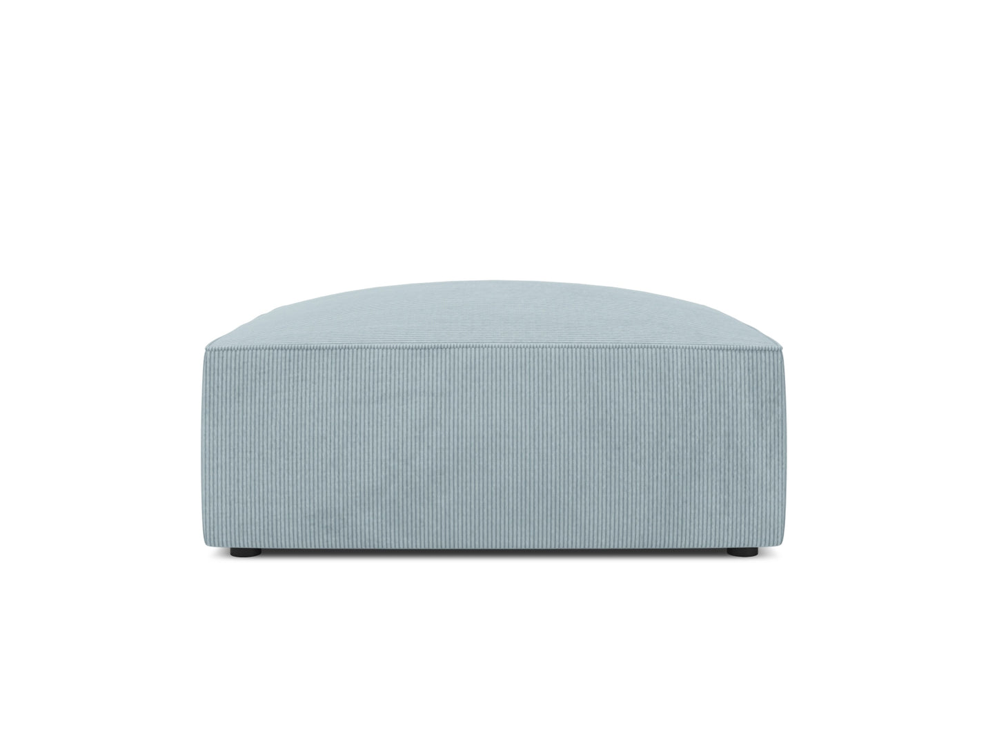 Pouf Cord Schwarz Ruby — Light Beige