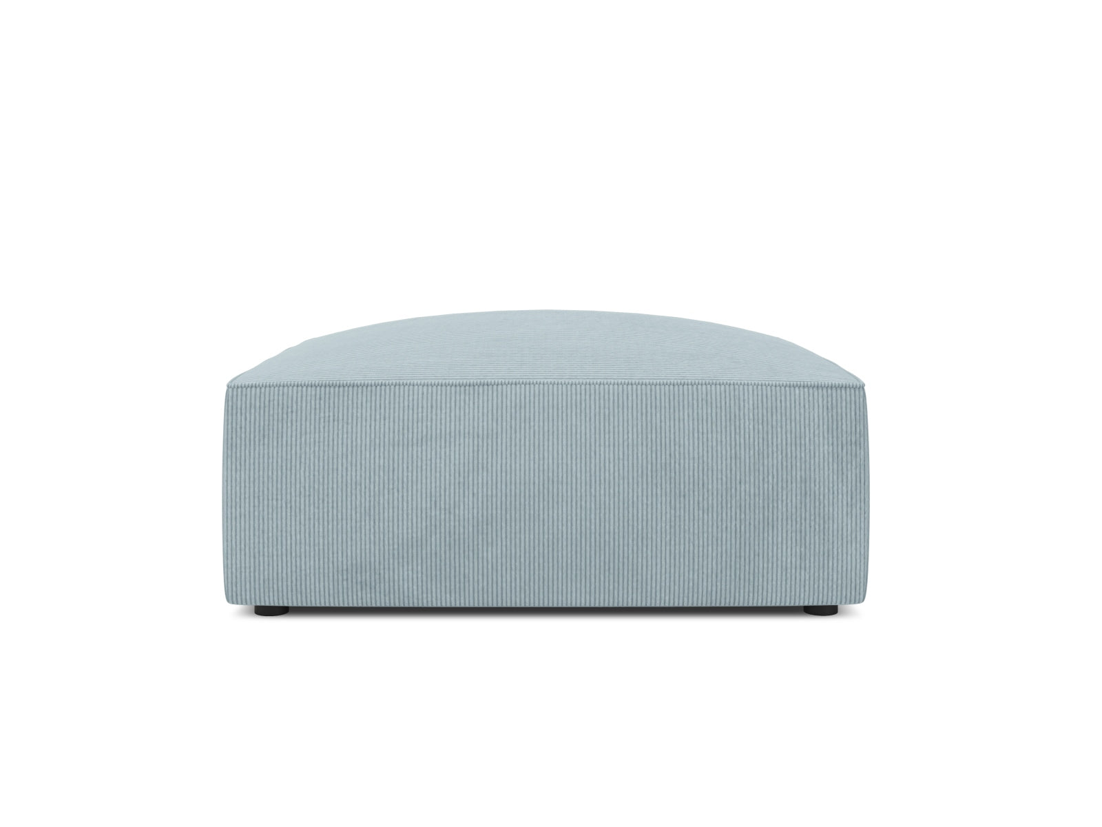 Ruby Pouf, 93x93 cm — Light Blue
