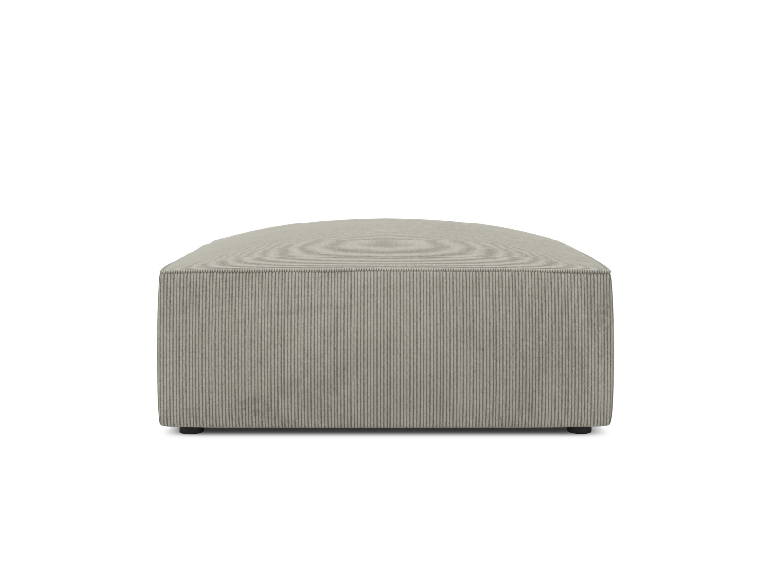 Ruby Pouf, 93x93 cm — Light Grey