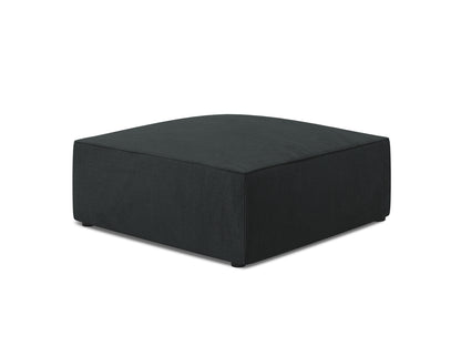 Pouf Cord Schwarz Ruby — Detailansicht
