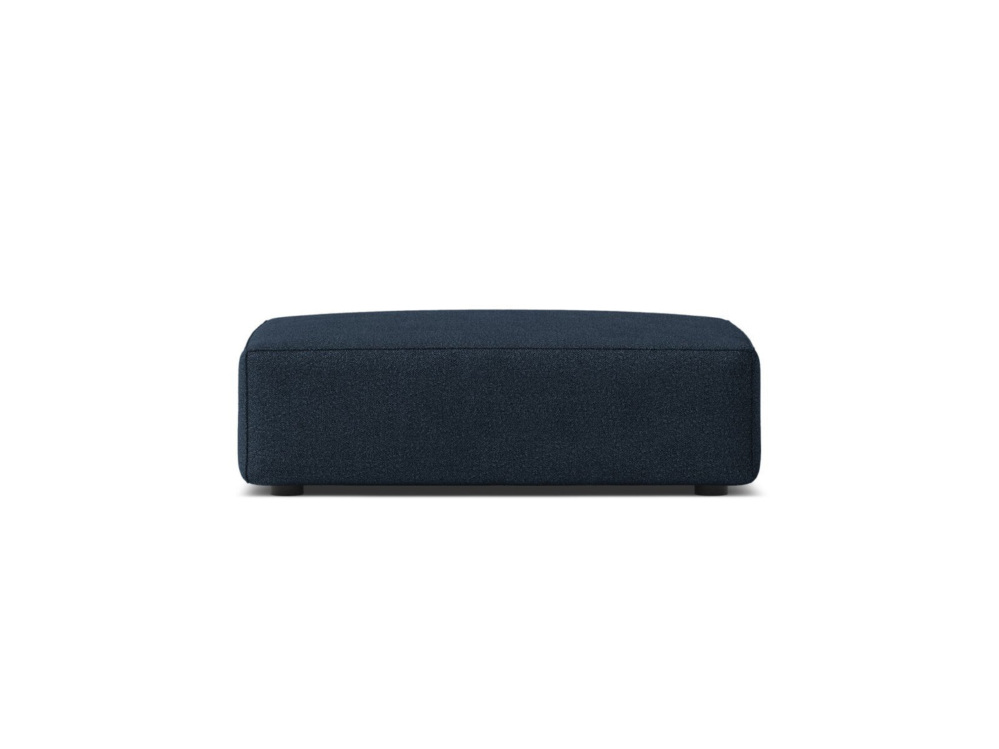 Pouf Bouclé Beige Jodie — Dark Blue