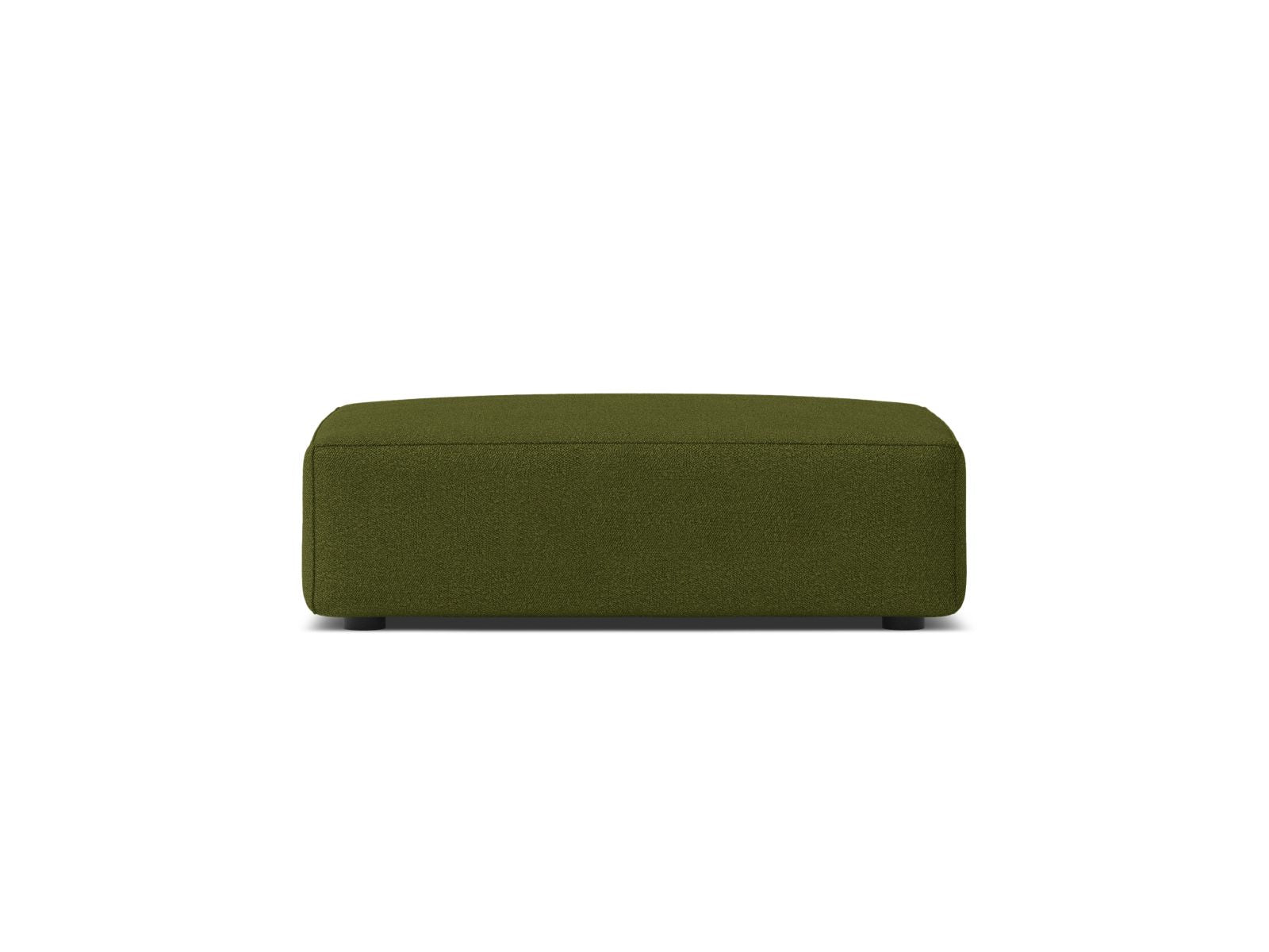 Jodie Pouf, 99x80 cm — Dark Olive Green