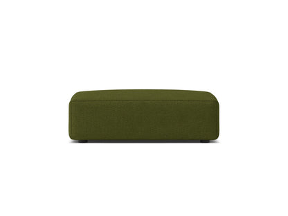 Pouf Bouclé Beige Jodie — Dark Olive Green