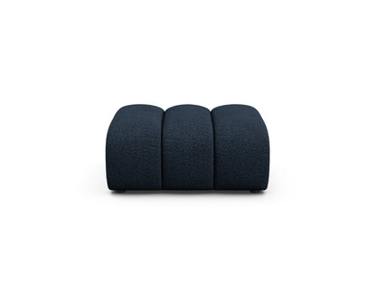 Pouf Bouclé Beige Lupine — Dark Blue