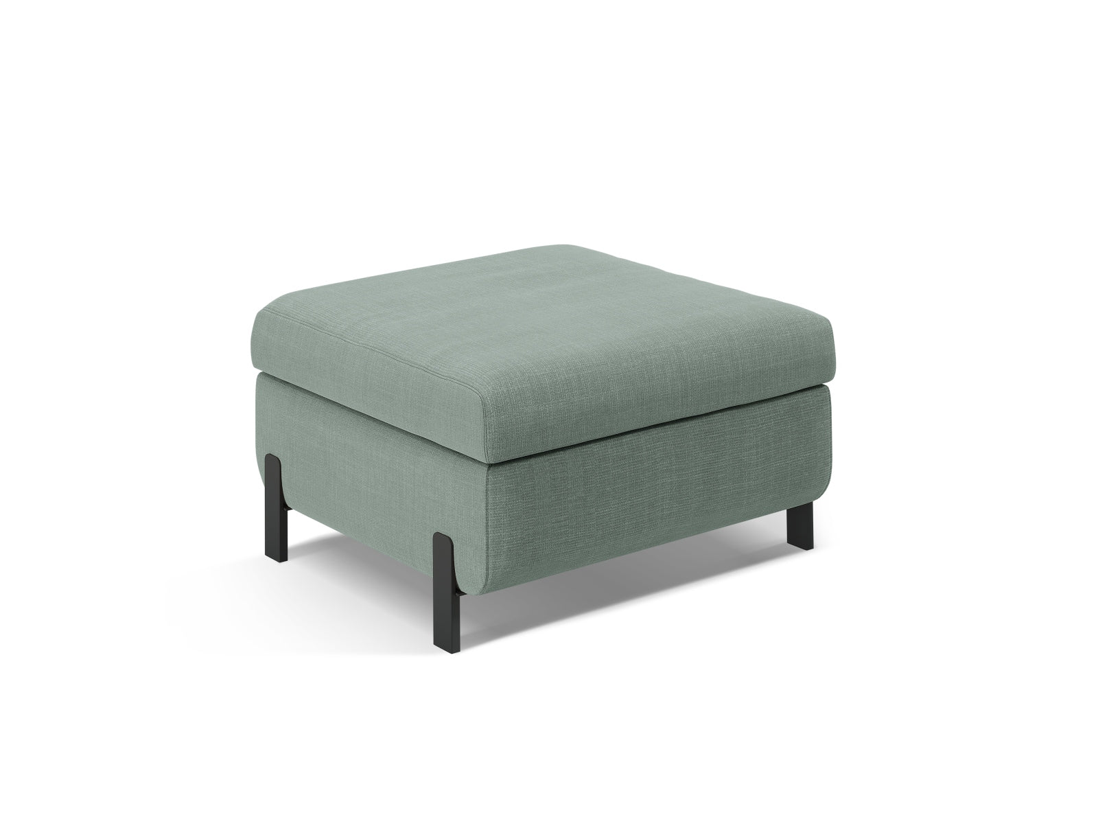 Gloria Pouf with Box, 92x76 cm — Mint