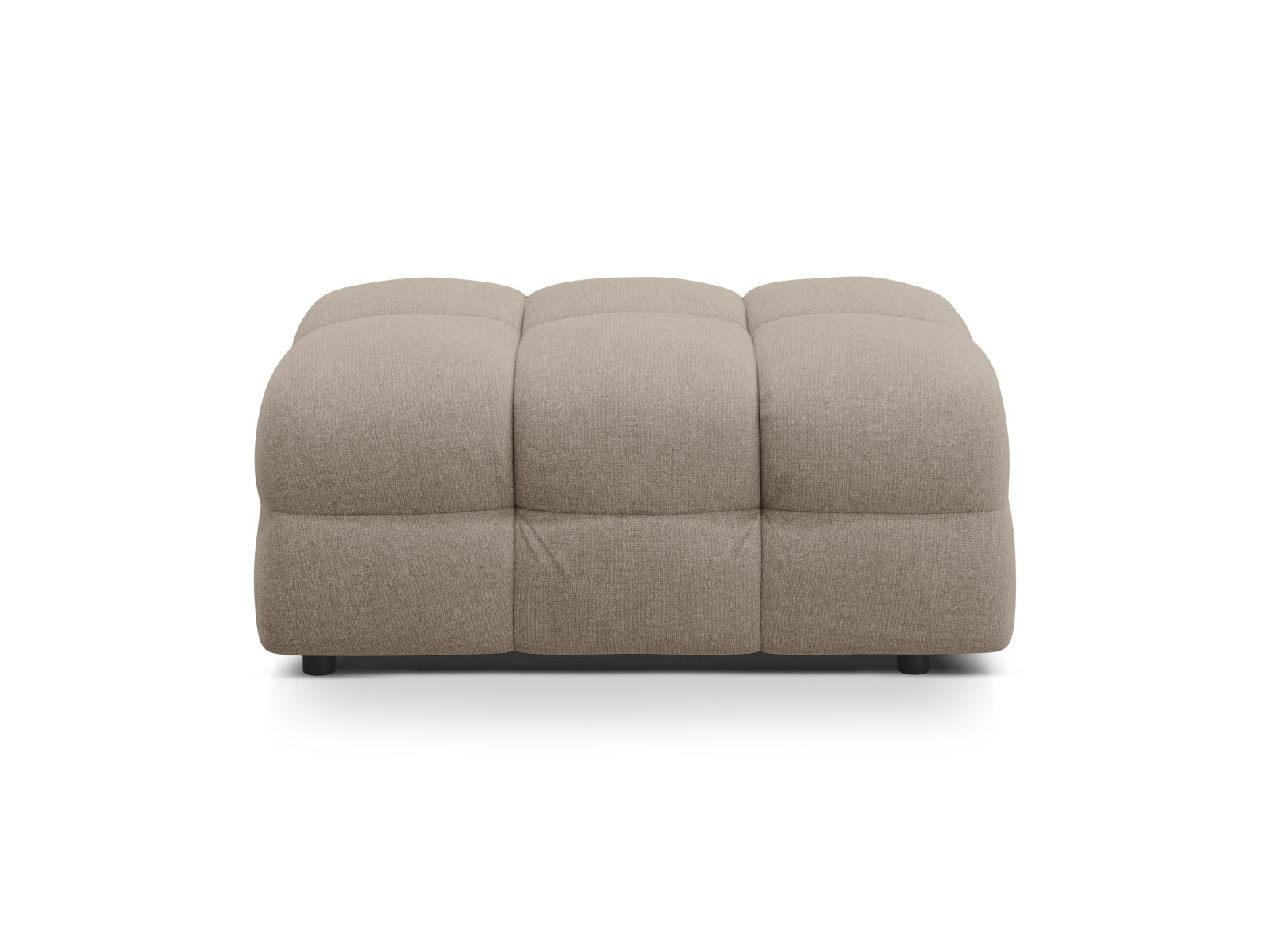 Kendal Pouf, 104x72 cm — Dark Beige