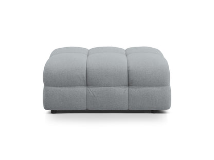 Pouf Strukturstoff Amazon Green Kendal — Platinum