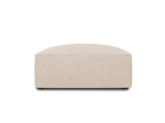 Ruby Pouf, 93x93 cm — Beige