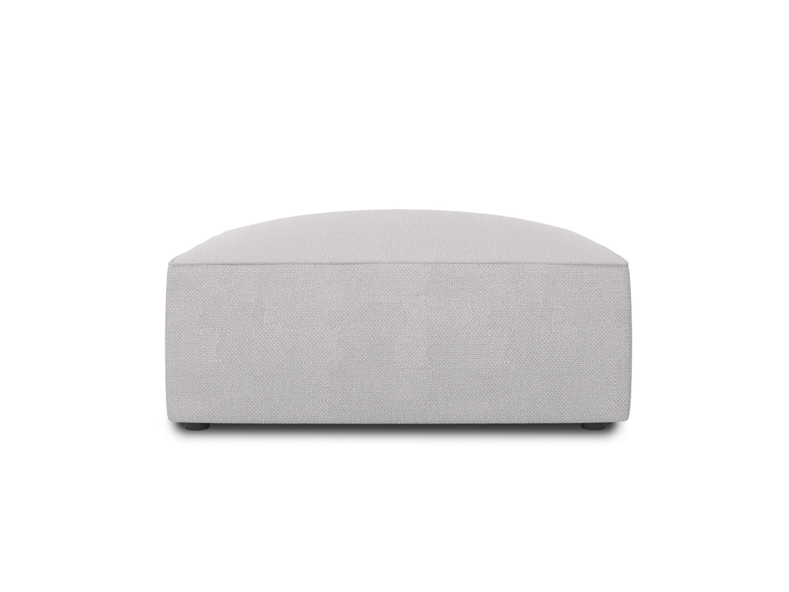 Ruby Pouf, 93x93 cm — Light Grey