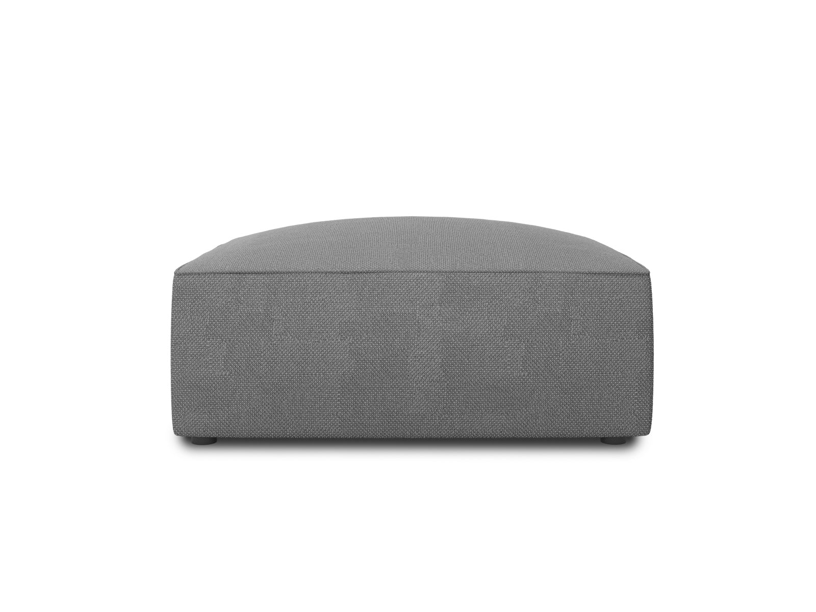 Ruby Pouf, 93x93 cm — Grey