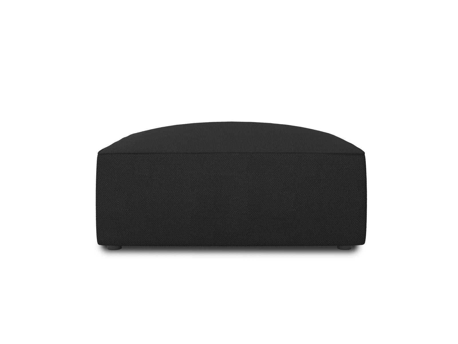 Ruby Pouf, 93x93 cm — Black