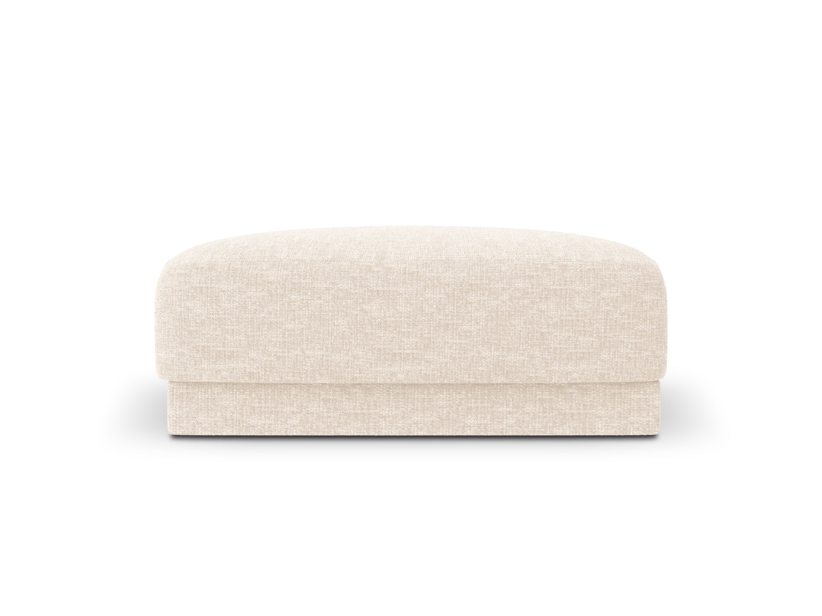 Miley Pouf, 90x90 cm — Light Beige