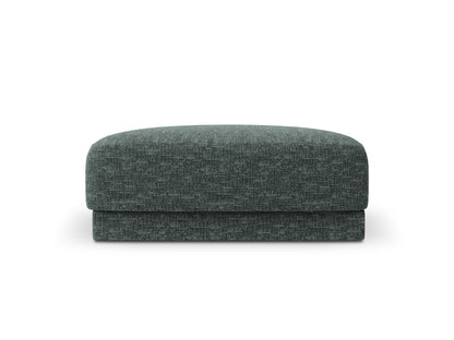 Pouf Chenille Beige Miley — Petrol