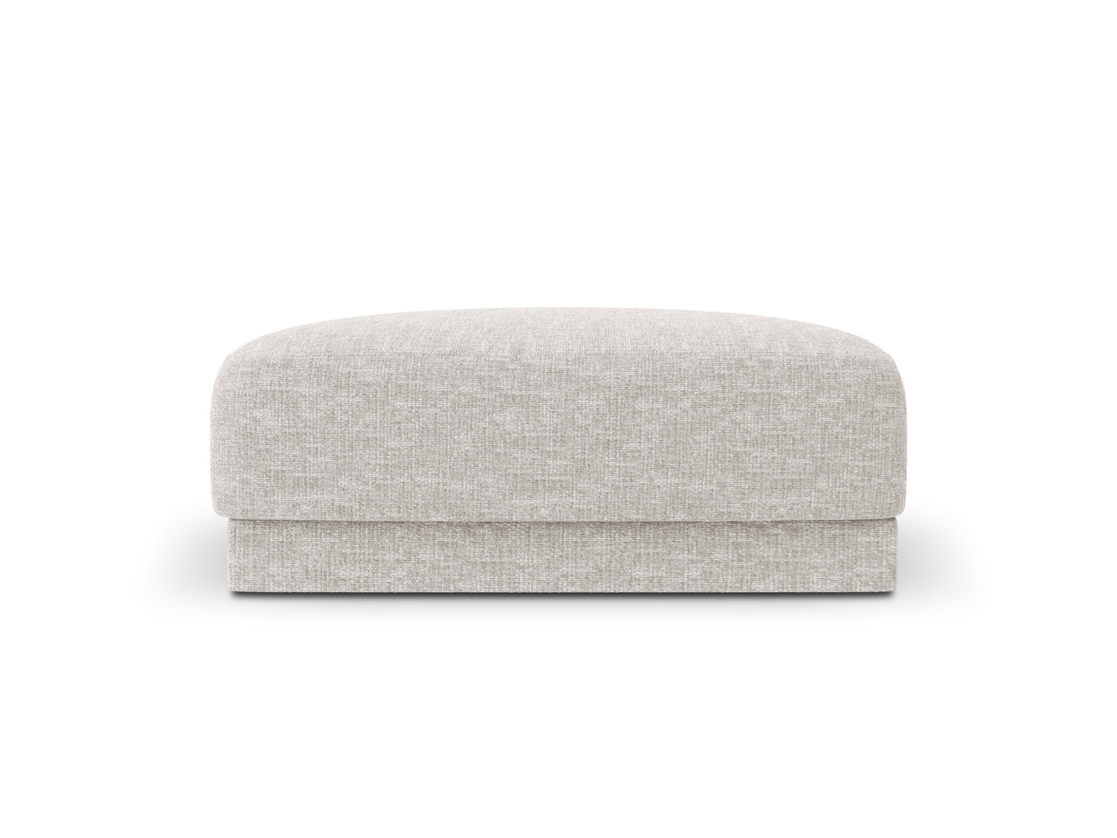 Miley Pouf, 90x90 cm — Light Grey