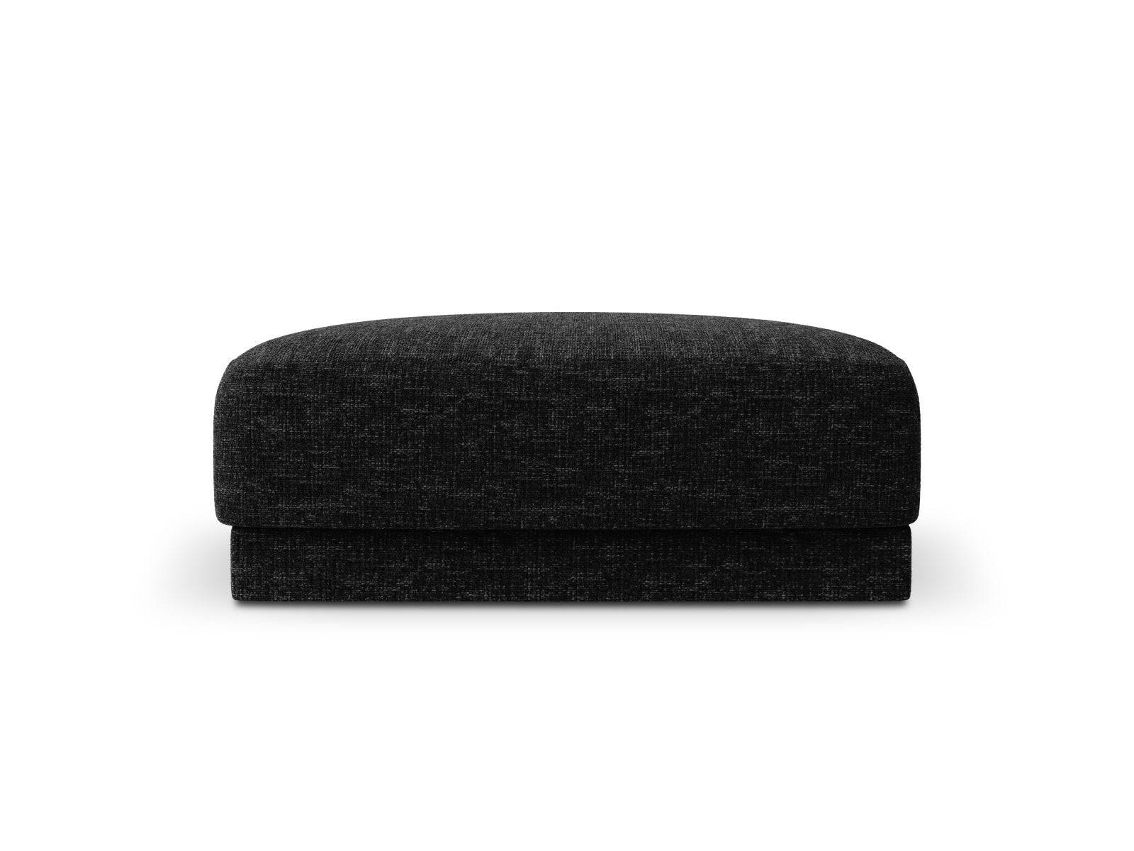 Miley Pouf, 90x90 cm — Black