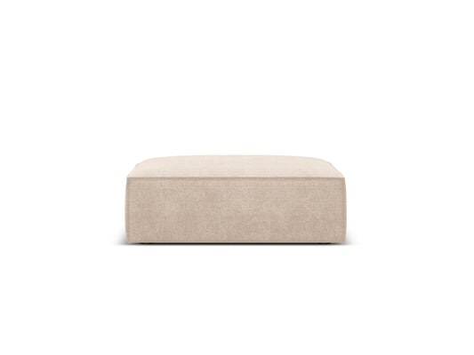 Kaelle Pouf, 100x80 cm — Beige