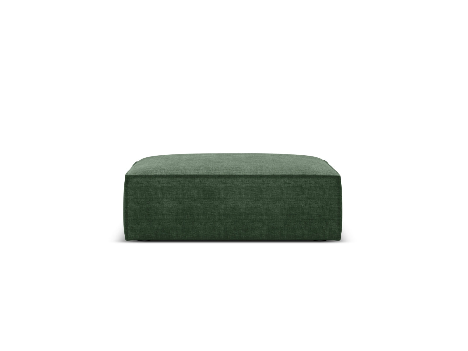 Kaelle Pouf, 100x80 cm — Bottle Green