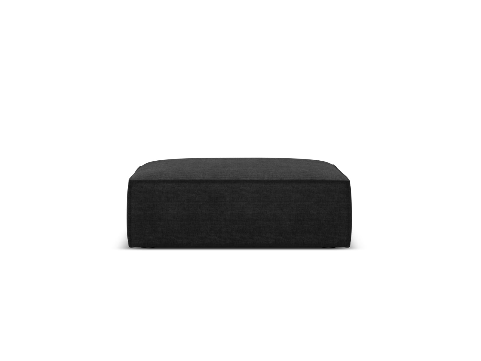 Kaelle Pouf, 100x80 cm — Black