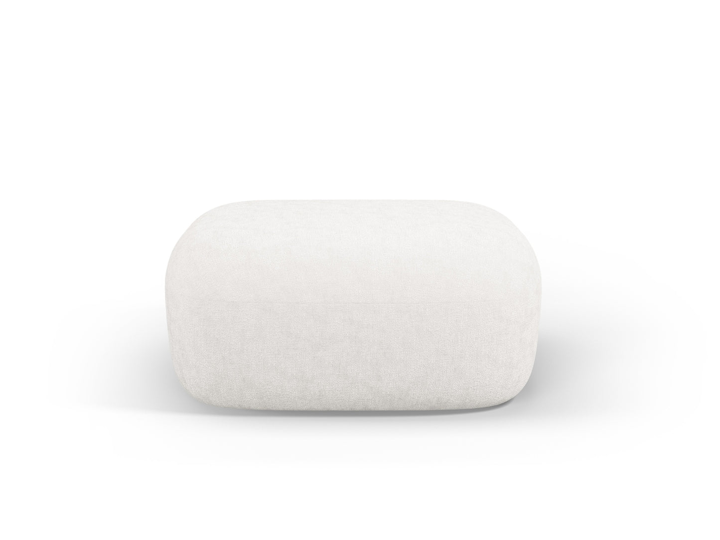 Pouf Chenille Cherrywood Jenny — Light Beige