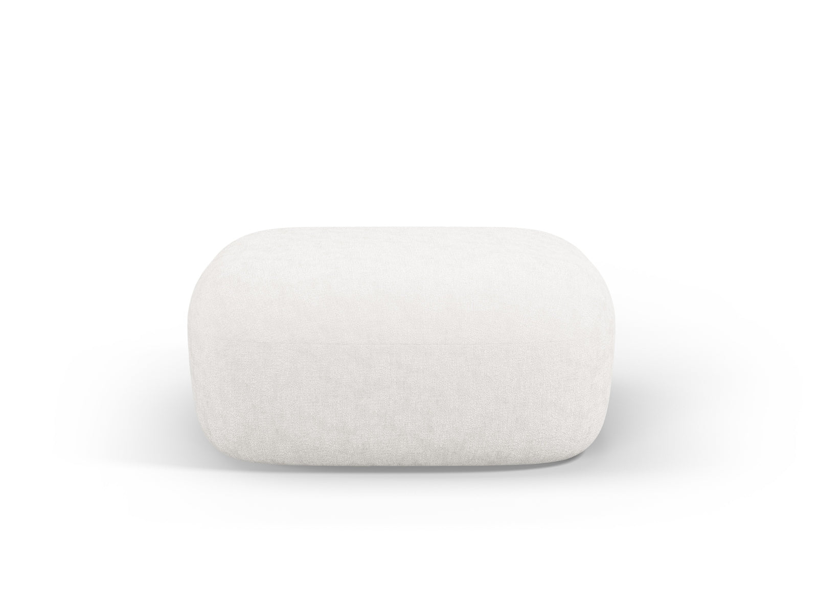 Jenny Pouf, 90x88 cm — Light Beige