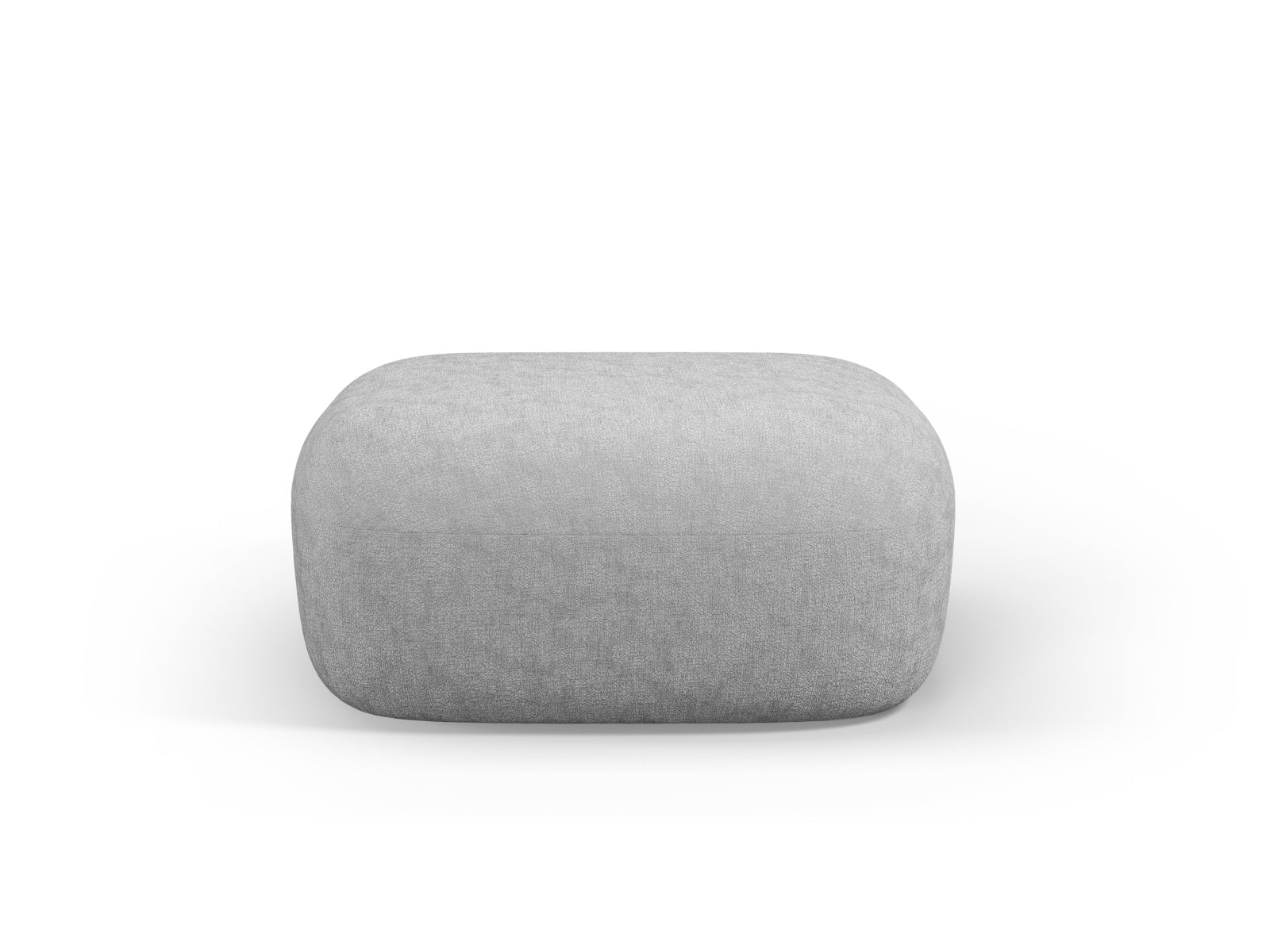 Jenny Pouf, 90x88 cm — Silver