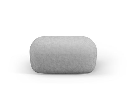 Pouf Chenille Cherrywood Jenny — Silver