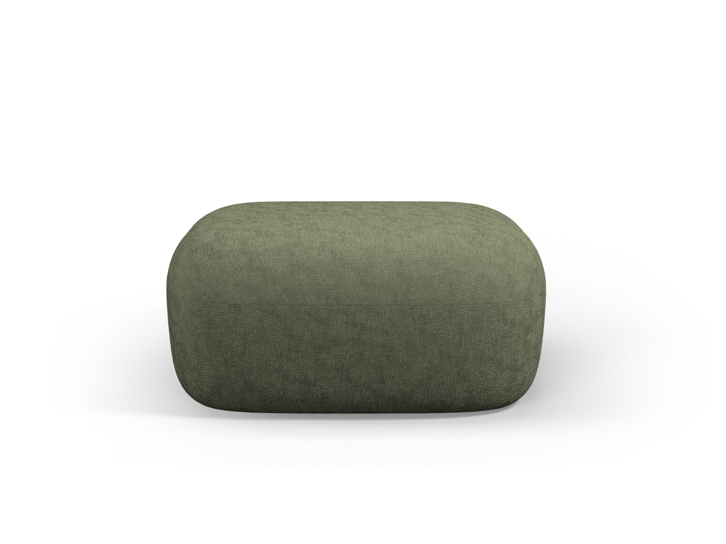 Pouf Chenille Cherrywood Jenny — Green