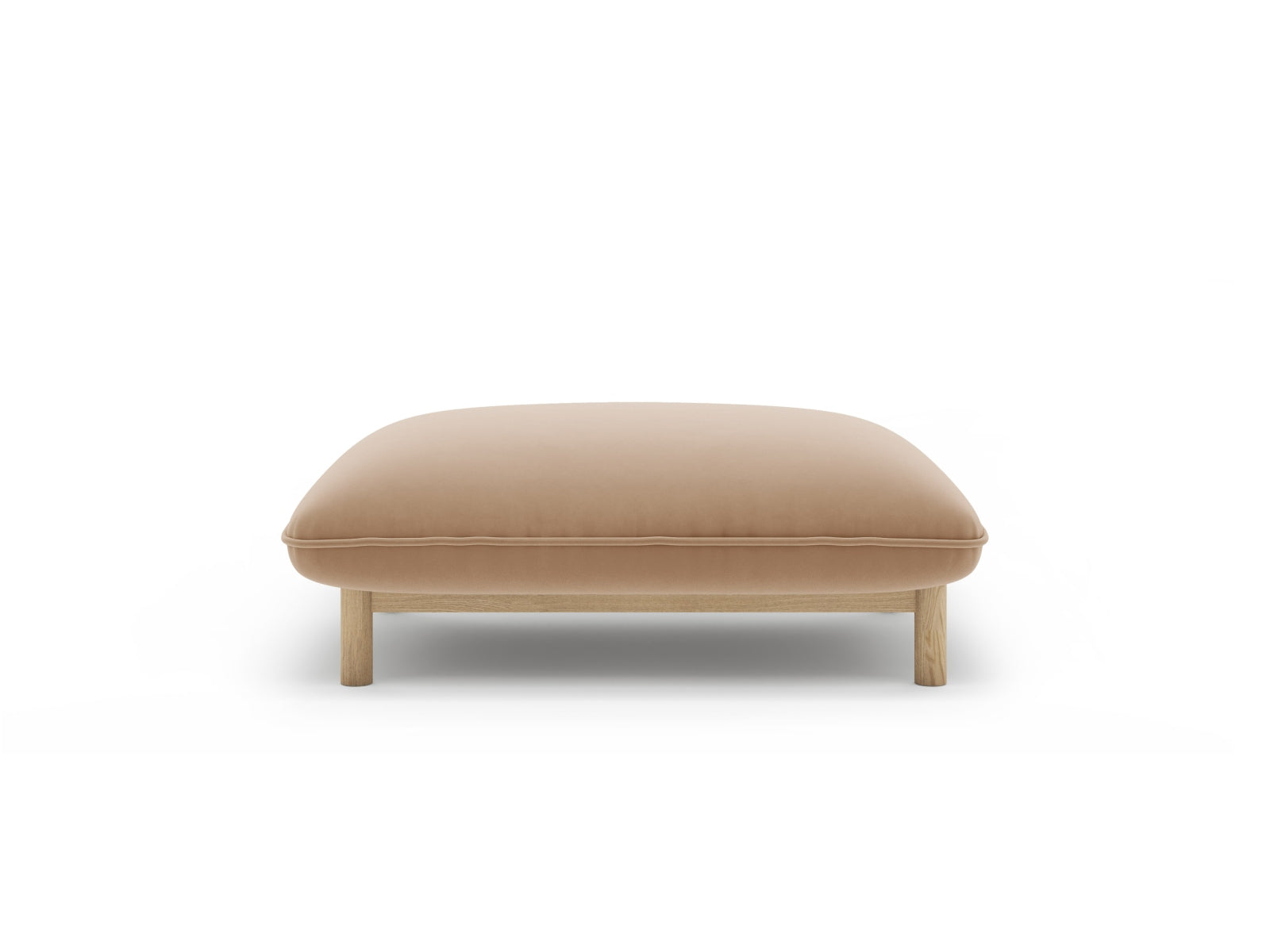 Ada Pouf, 95x65 cm — Sand
