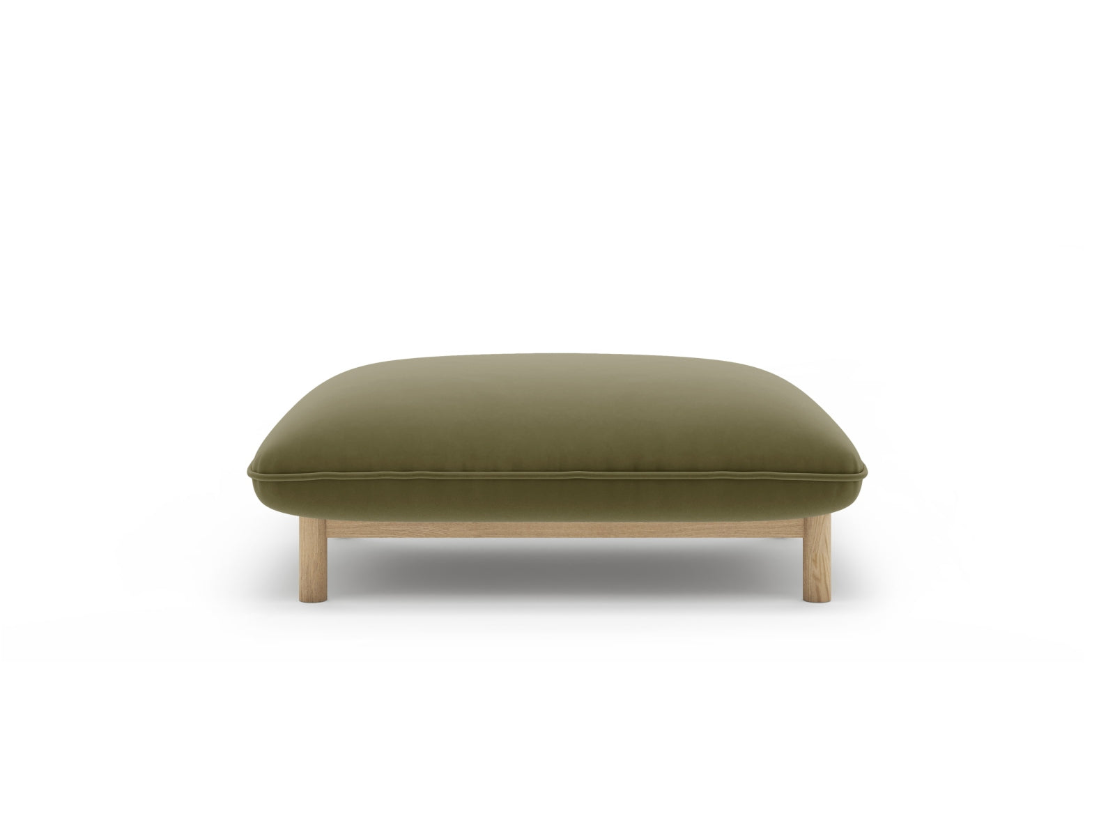 Ada Pouf, 95x65 cm — Light Green
