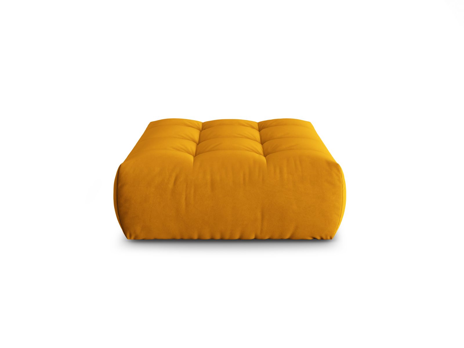 Bloom Pouf, 107x99 cm — Yellow